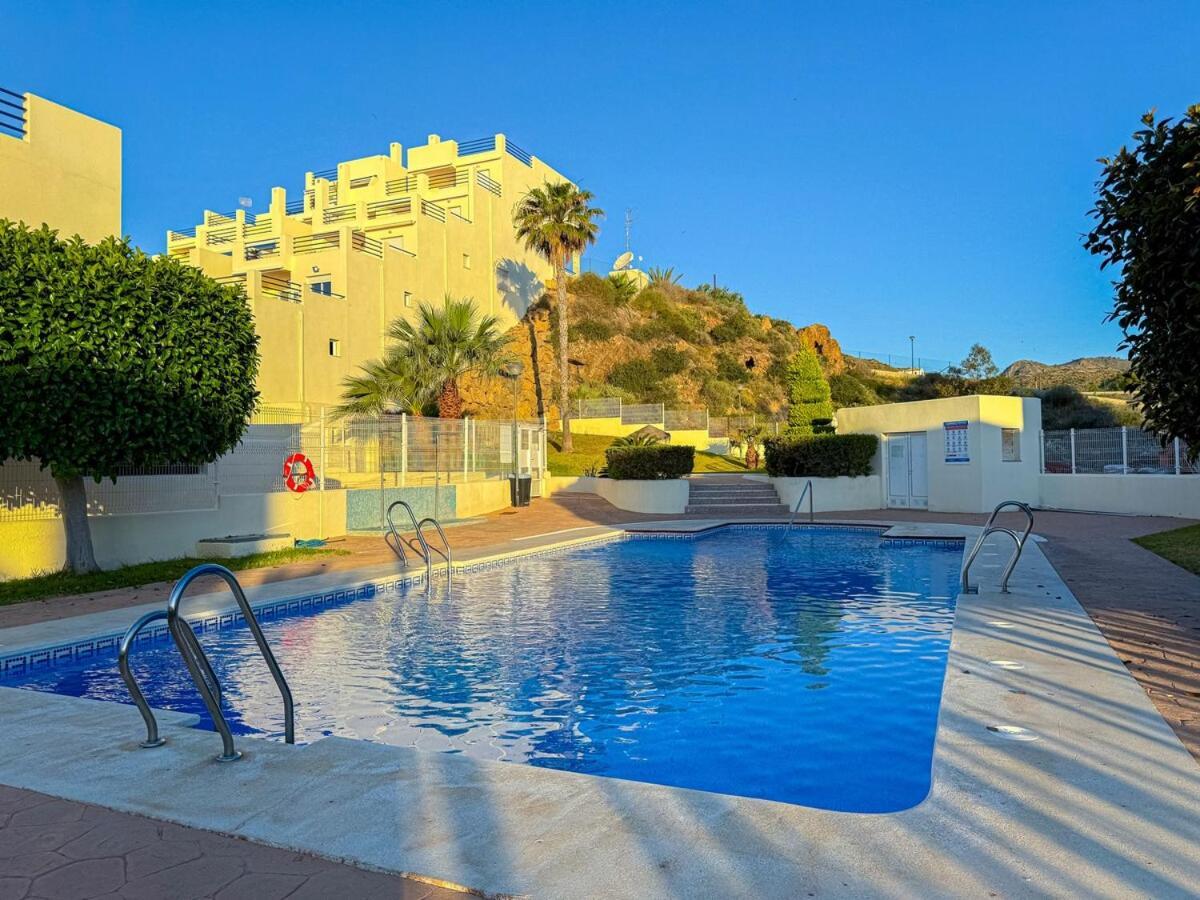 Apartamento En Marina Beach Con Vistas Al Mar El Pozo del Esparto Bagian luar foto