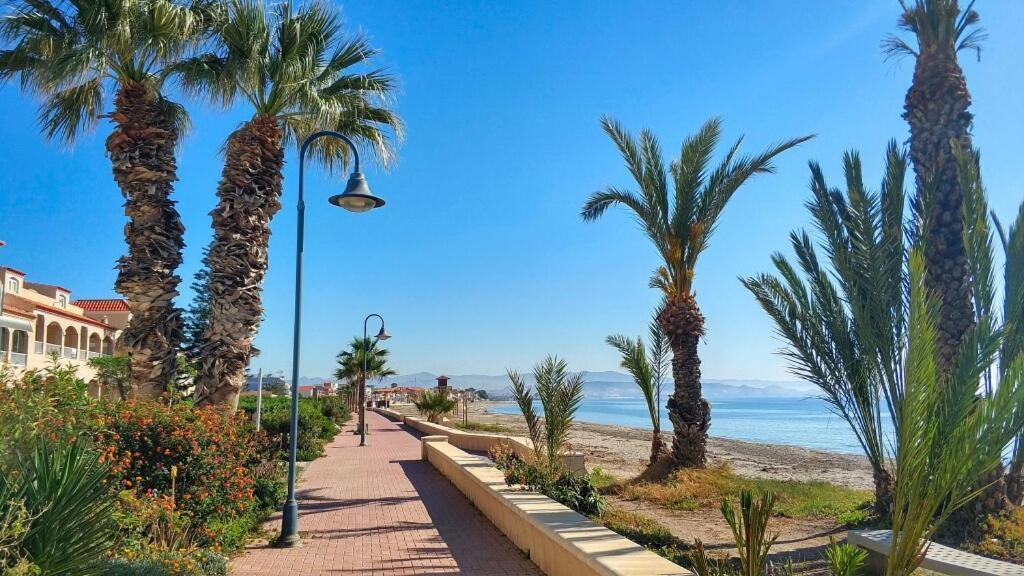 Apartamento En Marina Beach Con Vistas Al Mar El Pozo del Esparto Bagian luar foto