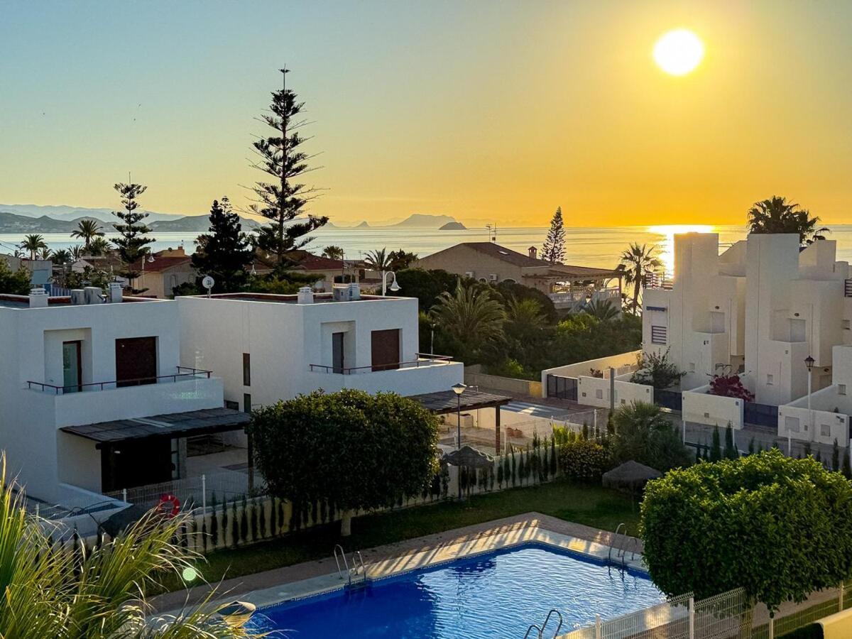 Apartamento En Marina Beach Con Vistas Al Mar El Pozo del Esparto Bagian luar foto
