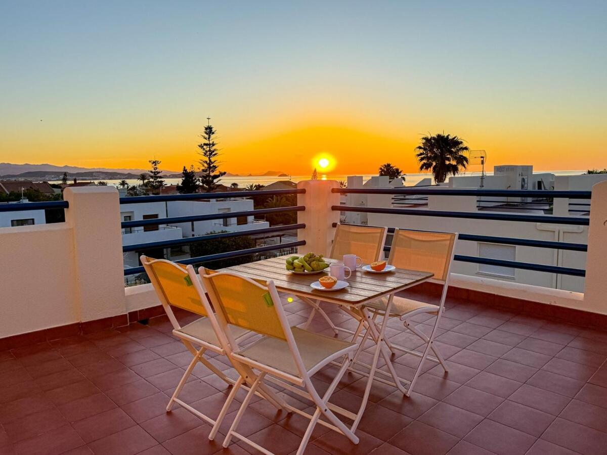 Apartamento En Marina Beach Con Vistas Al Mar El Pozo del Esparto Bagian luar foto