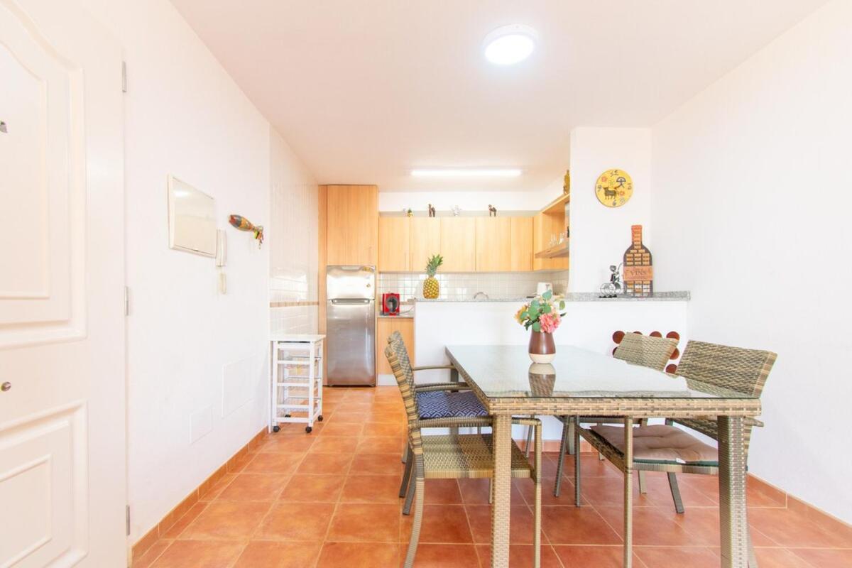 Apartamento En Marina Beach Con Vistas Al Mar El Pozo del Esparto Bagian luar foto