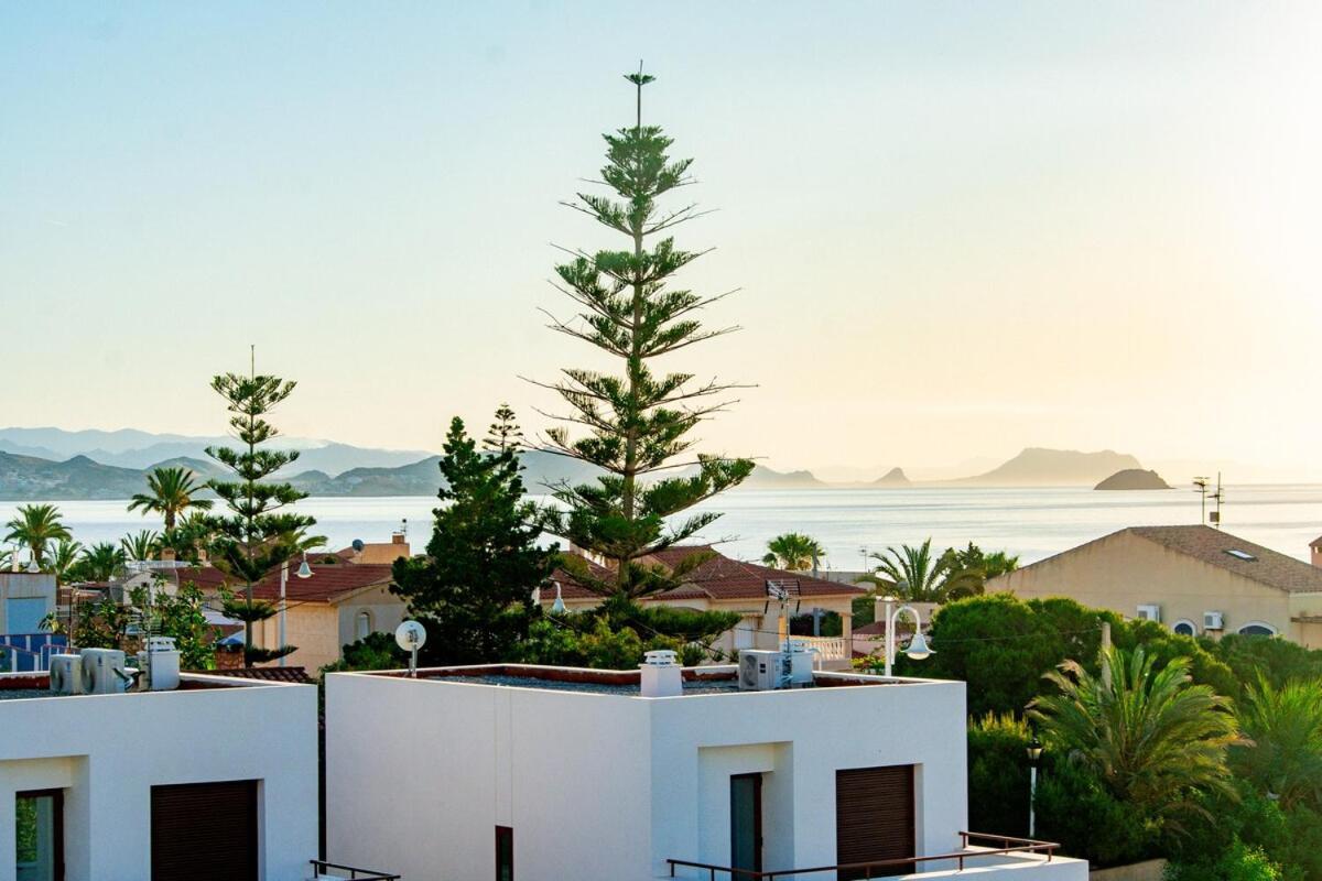 Apartamento En Marina Beach Con Vistas Al Mar El Pozo del Esparto Bagian luar foto
