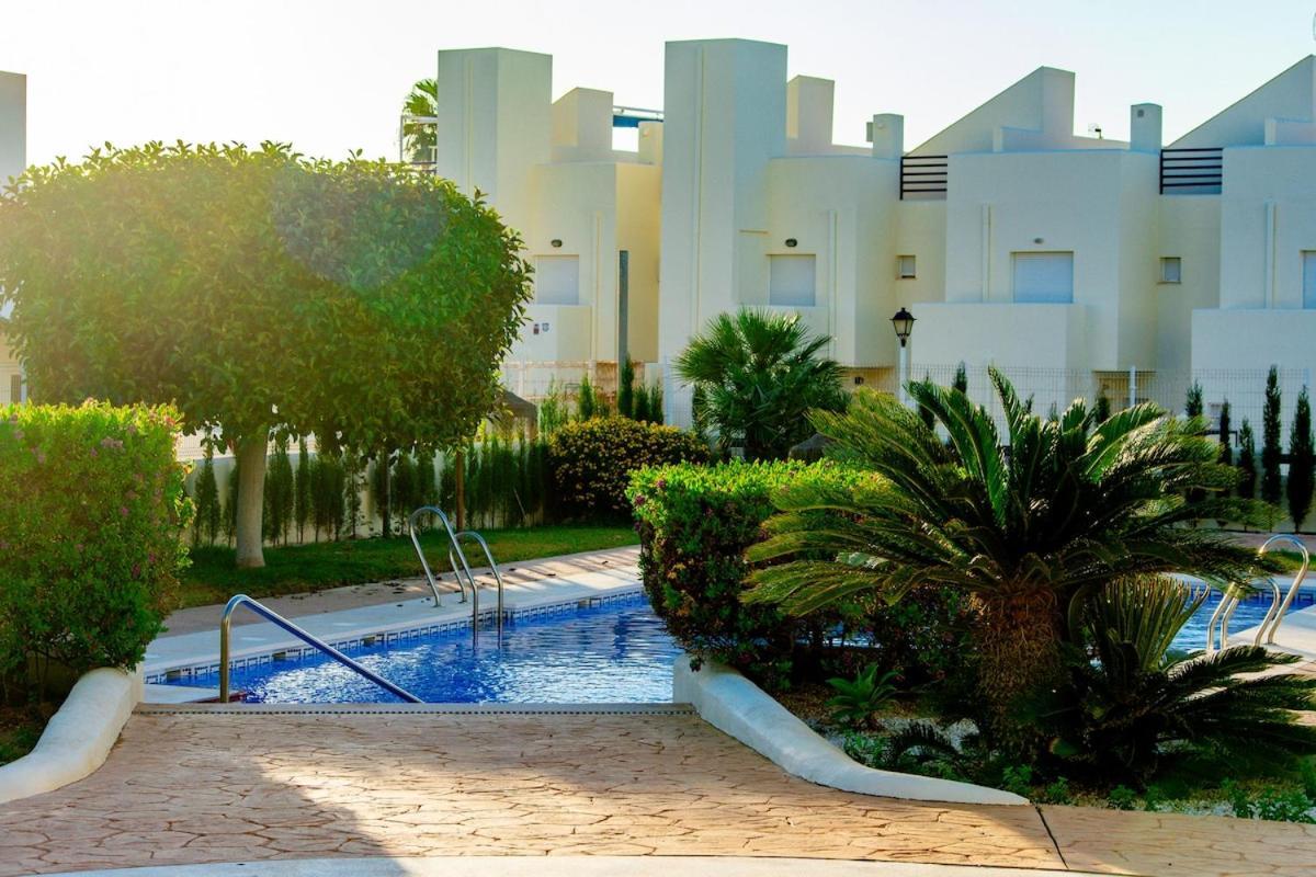 Apartamento En Marina Beach Con Vistas Al Mar El Pozo del Esparto Bagian luar foto
